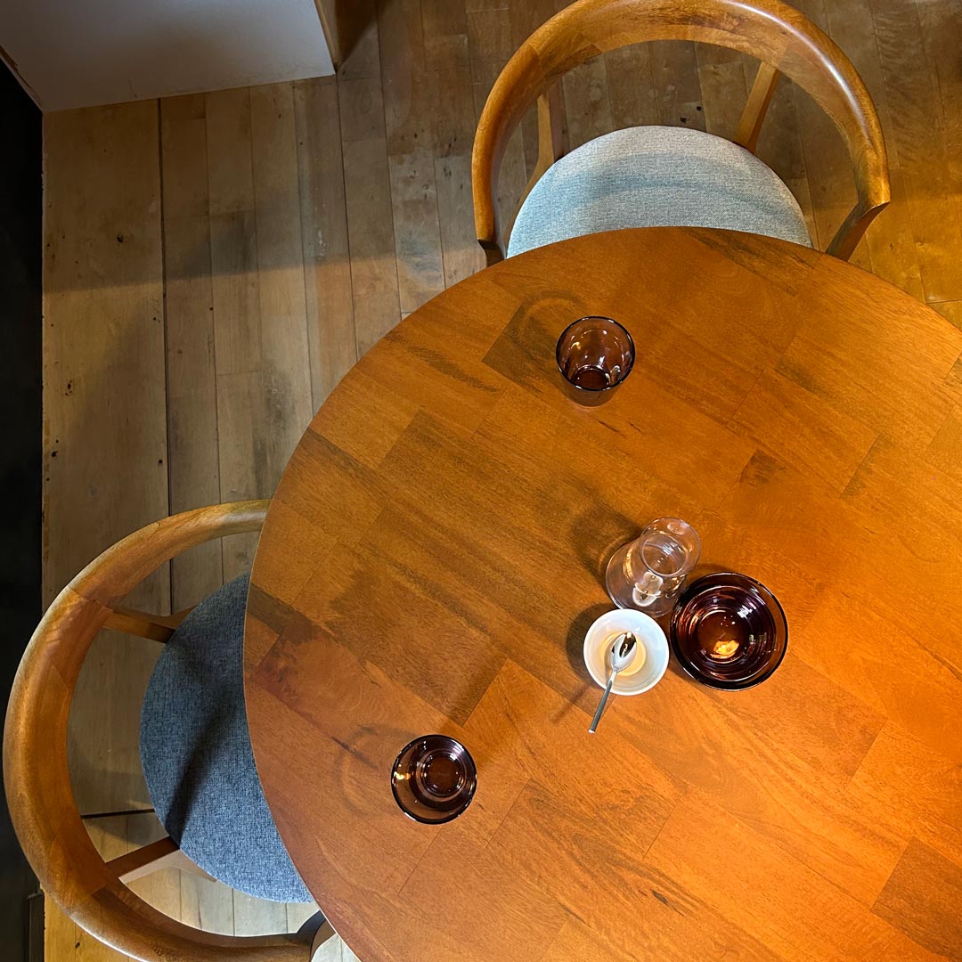 サークル ダイニングテーブル 098 アンバー PURO