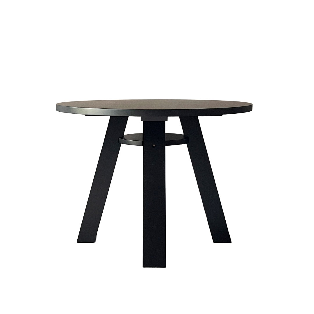 サークル ダイニングテーブル 098 ブラック PURO