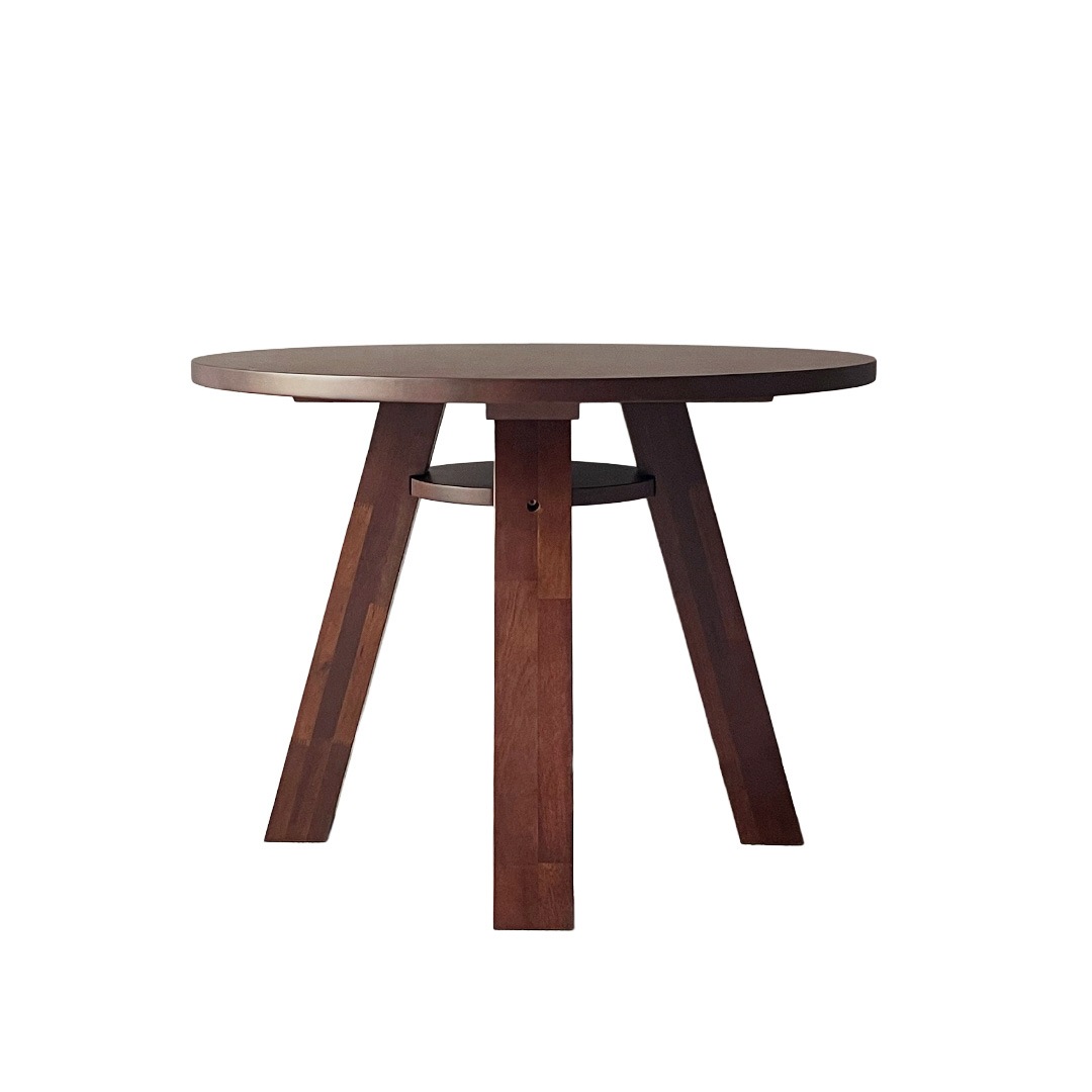 ブラウン木製ダイニングテーブル（#444） ICHIBA ダイニングテーブル 横幅120cm 4人掛け 木製