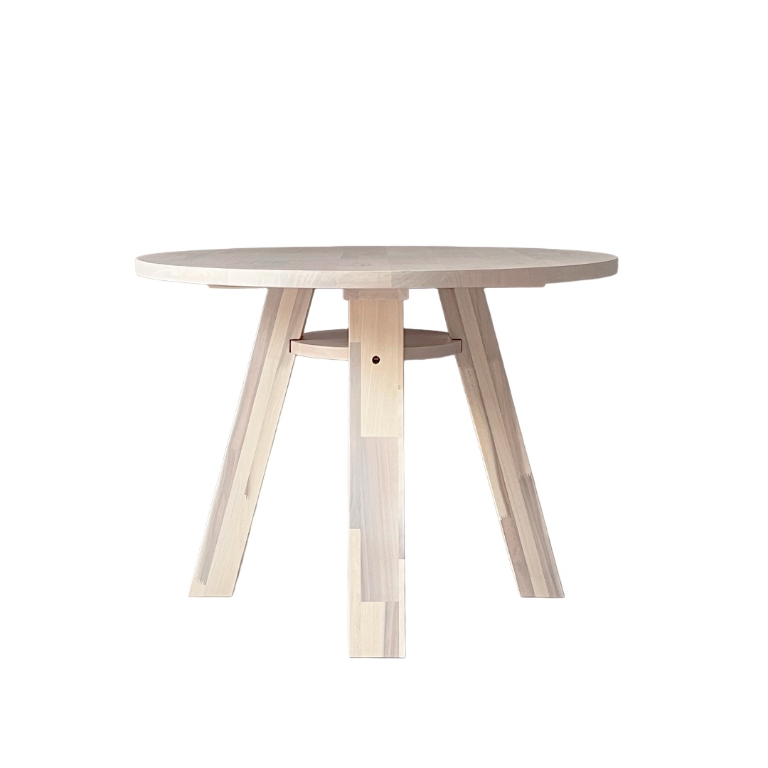 サークル ダイニングテーブル 098 ホワイト PURO