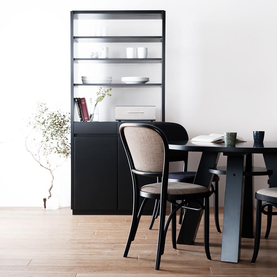 サイドチェア Z ブラック TORCERE (受注生産品）