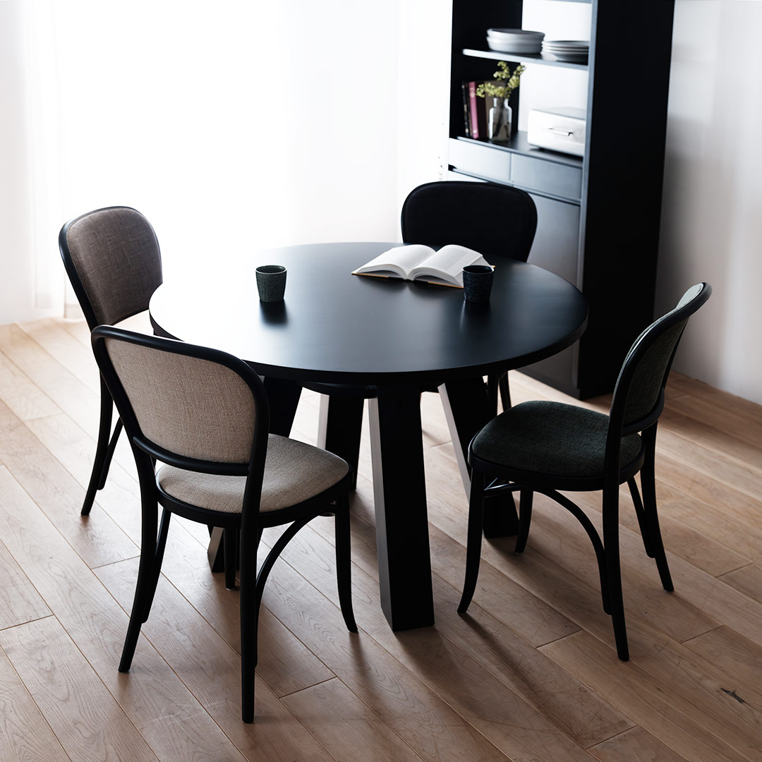 サイドチェア Z ブラック TORCERE (受注生産品）