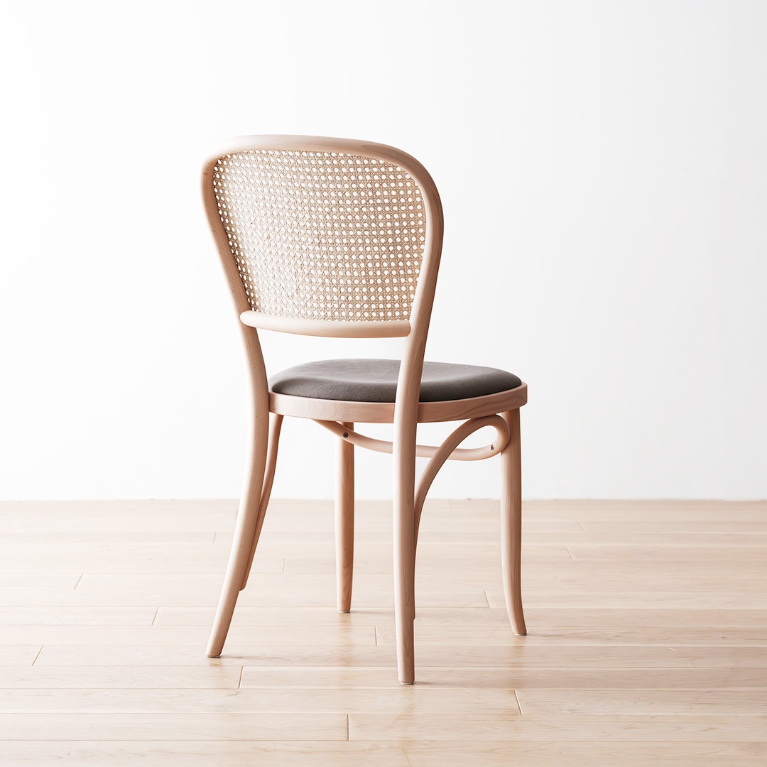 サイドチェア Z ラタン ホワイト TORCERE (受注生産品）