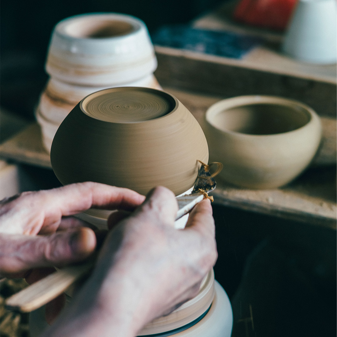 【南景製陶園】急須（底網）杏 320㏄