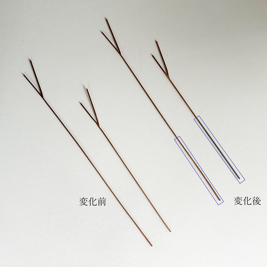 COPPER 抗菌 フラワースティック