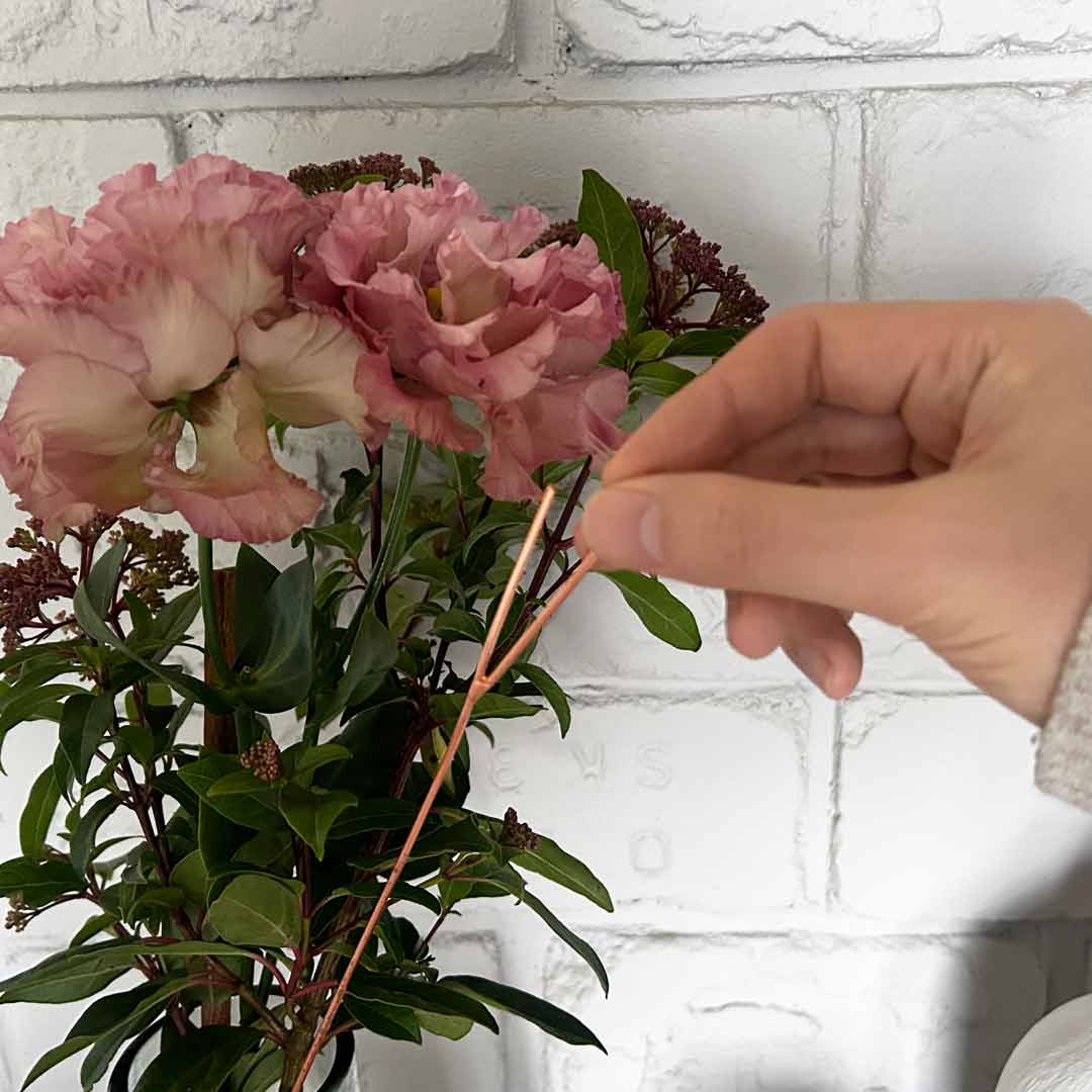 COPPER 抗菌 フラワースティック