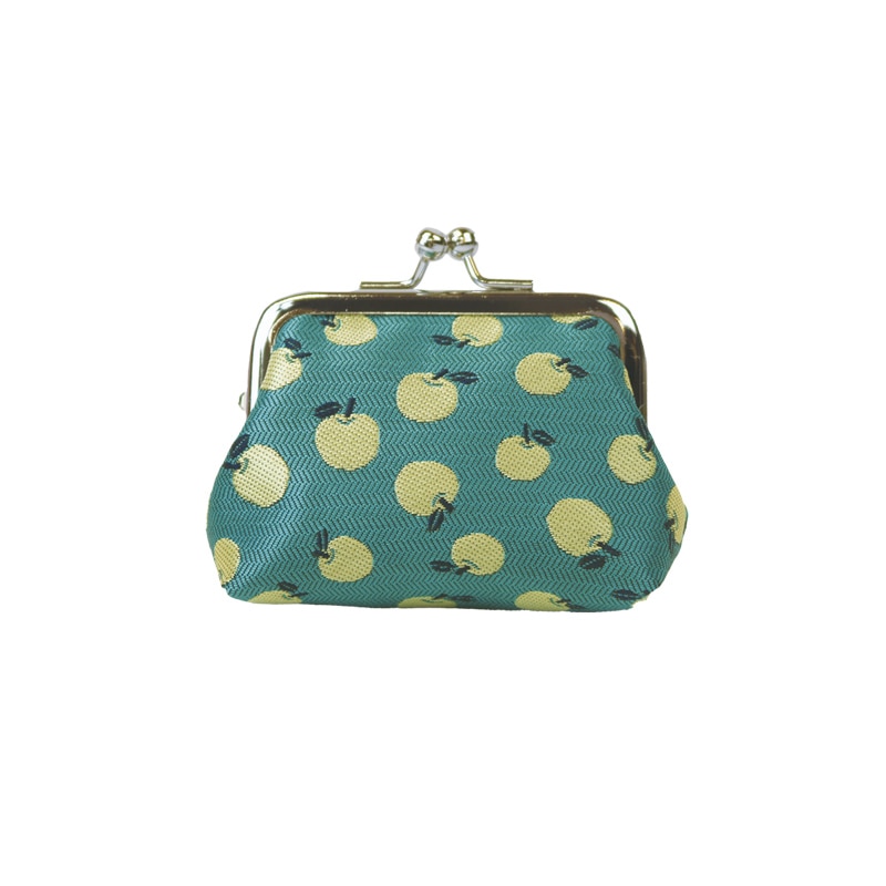 オンラインストア限定販売】復刻モチーフジャガード2.5角マチ 青りんご