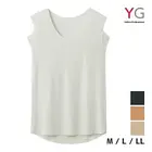 YG �磻���� T��������ѥ������ CUT OFF ���롼�ͥå����꡼�֥쥹����� �Ρ����꡼�� ���� GUNZE ������[YV2418]