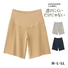 ADVANCE LABEL �ե쥢�ѥ�� Ʃ���ˤ��� ������ ���ɥХ󥹥졼�٥� ���� GUNZE [MA4265H]