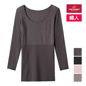 HOTMAGIC �ۥåȥޥ��å� ������ �����ݲ�������쥹 8ʬµ����ʡ� Ĺµ ���� GUNZE �ɴ�����ʡ� ���� �ҡ��ȥƥå�[MH9446N-R]