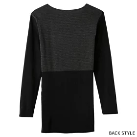 HOTMAGIC ホットマジック 日本製 集中保温シームレス 8分袖インナー