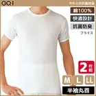 GQ-1 ���餫�����ɽ� Ⱦµ�ݼ󥷥�� 2���� ��100% ���� ���� GUNZE [GQA514G