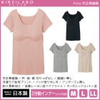 KIREILABO ���쥤��� Fitte �ե��å� ����̵˥�� �ѥå��դ� 2ʬµ����ʡ� Ⱦµ ������ ���� GUNZE[KB2060N]