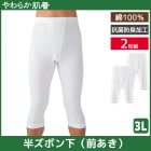 ���餫ȩ�� Ⱦ���ܥ� ������ 2���� 3L������ ���ƤƤ� ���ܥ� ���� GUNZE[SV61072-3L]