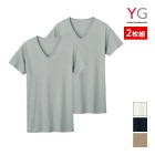 YG �磻���� DRY&COOL V�ͥå�T����� ȾµV�� 2���� ���� GUNZE[YV11152]