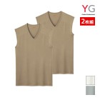 YG �磻���� DRY&COOL V�ͥå����꡼�֥쥹����� 2���� ���� GUNZE[YV11182]
