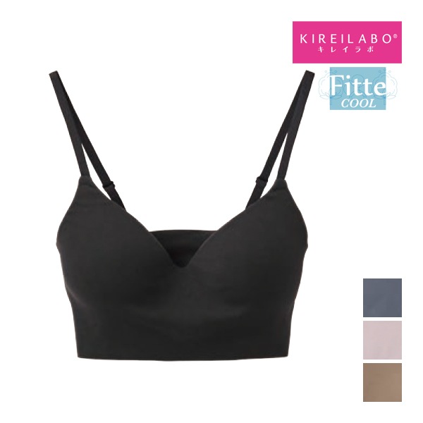 KIREILABO ���쥤��� Fitte �ե��å� COOL �Υ�磻�䡼�֥饸�㡼 ���� GUNZE[KB9055-K]