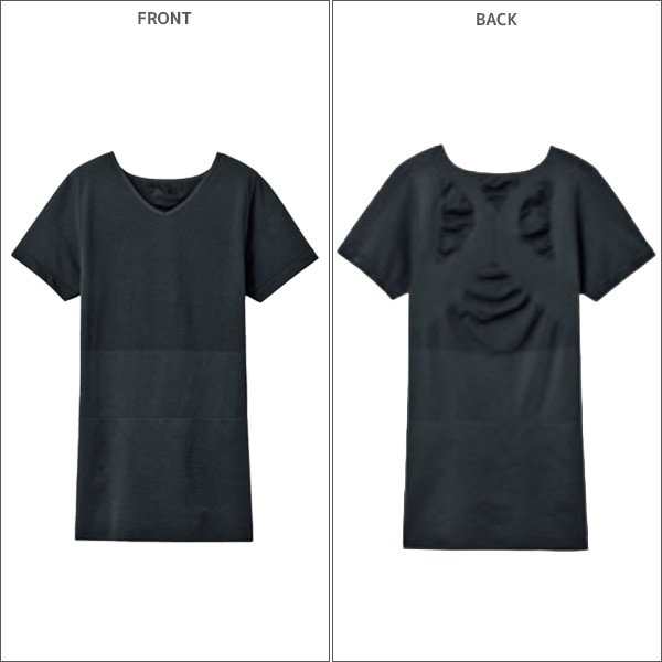 RIZAP ライザップ メンズ シームレス 冷感 VネックTシャツ グンゼ