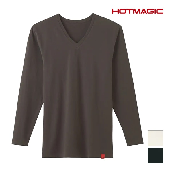 HOTMAGIC �ۥåȥޥ��å� �ʤΥ����� V�ͥå� 9ʬµ����� ���� GUNZE �ɴ� �ҡ��ȥƥå�[MHA109B-P]