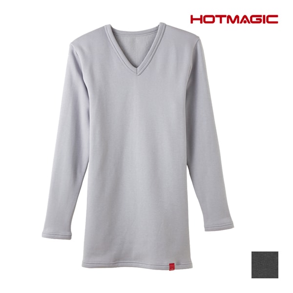 HOTMAGIC �ۥåȥޥ��å� �� V�ͥå����󥰥��꡼�֥���� Ĺµ ���� GUNZE ������ �ɴ� �ҡ��ȥƥå�[MH0809-C]