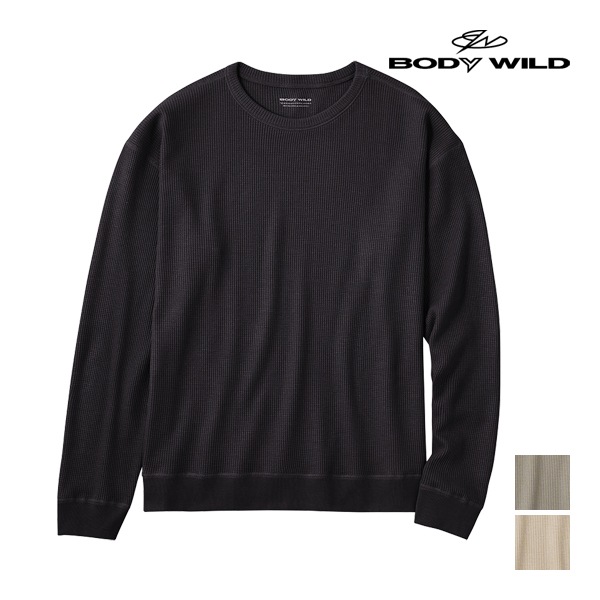 BODYWILD �ܥǥ��磻��� ����������˥塼�ȥ�� ���롼�ͥå����󥰥��꡼�� ��åե� ���� GUNZE[BW5907]