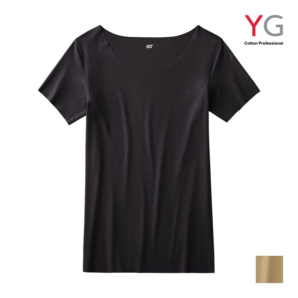 YG �磻���� in.T CUT OFF T��������ѥ���ʡ� ���롼�ͥå�T����� ����ʡ� ������� ���� GUNZE[YV2614W]