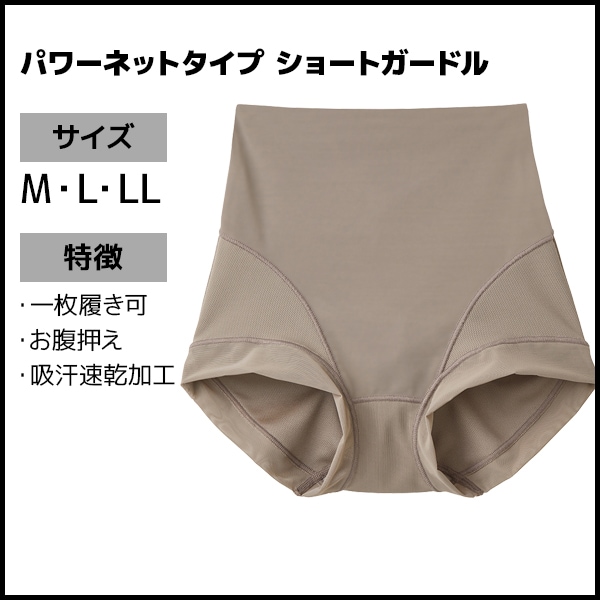 RIZAP ライザップ パワーネットタイプ ショートガードル パンツ グンゼ