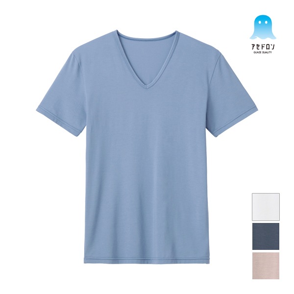 COOLMAGIC ������ޥ��å� �����ɥ��� V�ͥå�T����� ���� ��� ���� GUNZE[MCA615]