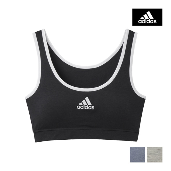 adidas アディダス ハーフトップ スポーツブラジャー スポブラ