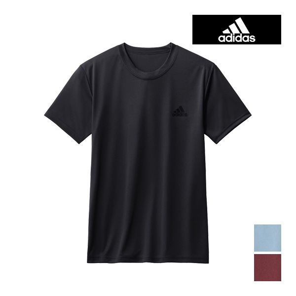 adidas アディダス Tシャツ メンズ 男性 グンゼ GUNZE[AP915T] | 半袖