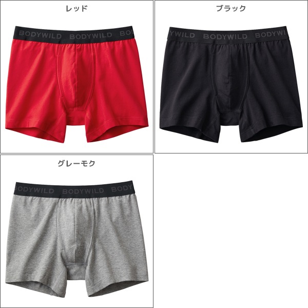 BODYWILD ボディワイルド ボクサーパンツ 前あき ボクサー グンゼ