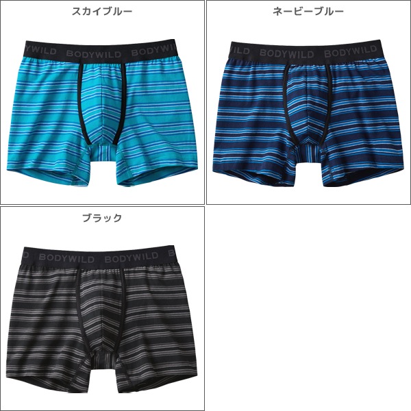BODYWILD ボディワイルド ボクサーパンツ 前あき ボクサー グンゼ