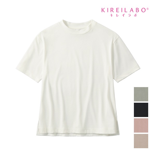KIREILABO キレイラボ Fitte フィッテ 5分袖 オーバーサイズ Tシャツ