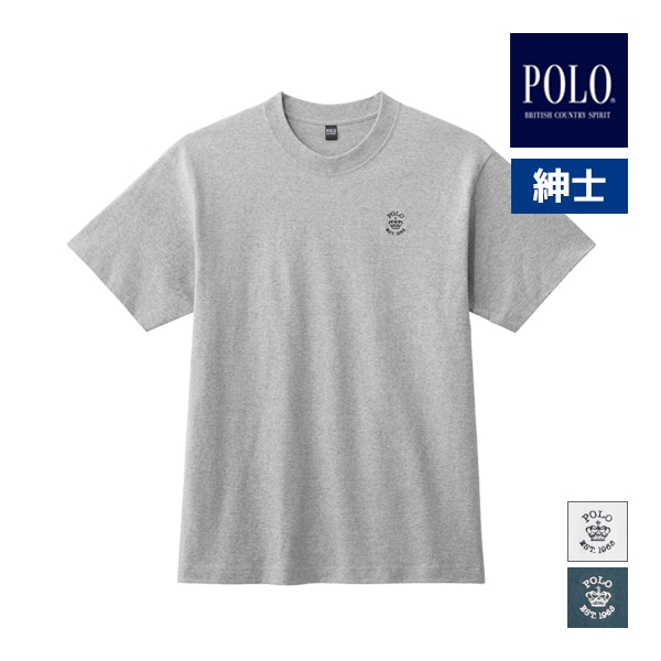 POLO �ݥ� ���롼�ͥå�T����� ���� ���� GUNZE[PBM3013]
