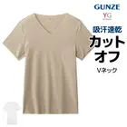 YG �磻���� ���åȥ��� V�ͥå�T����� ȾµV�� ���� ������ ���� GUNZE [YVD015A]