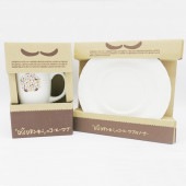 びっくりドンキー　コーヒーマグ&ソーサーセット