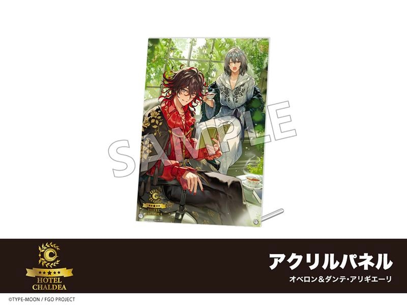 在庫】「Fate/Grand Order」ホテルコラボ第三弾 アクリルパネル