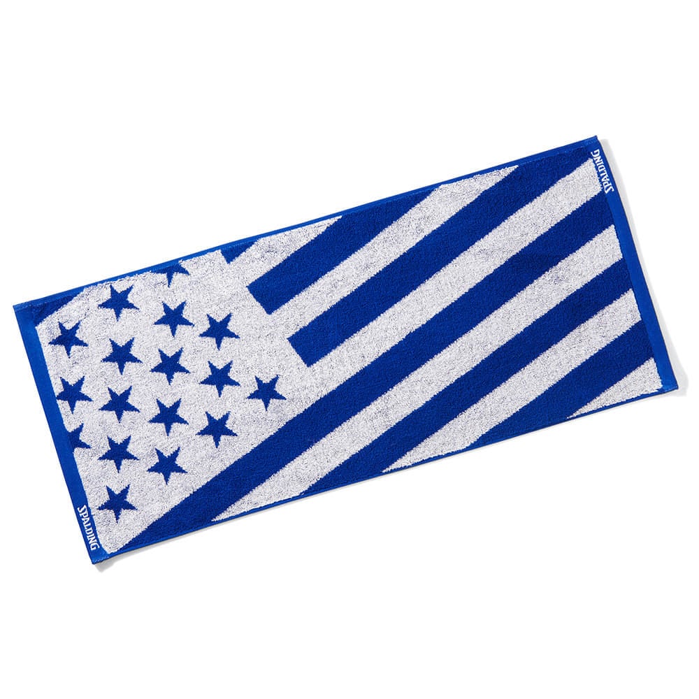 ジャカードタオル USフラッグ ブルー SAT211060