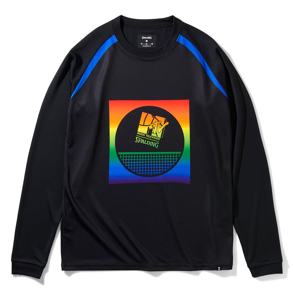 バレーボールロングスリーブTシャツ MTVレインボー SMT211800