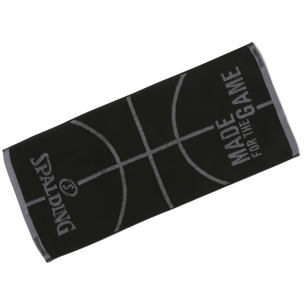 ジャカードタオル ボールモチーフ ブラック SAT211110