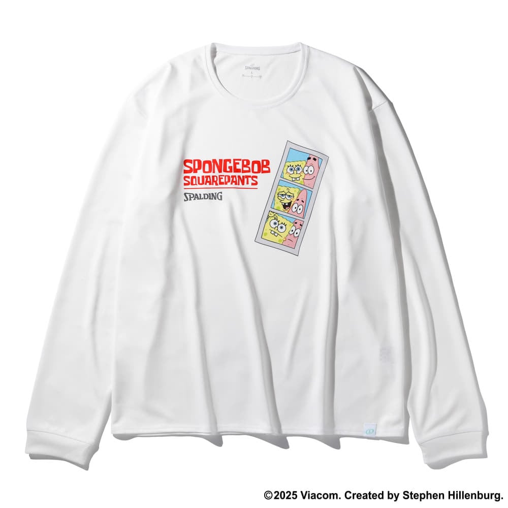 ロングスリーブTシャツ スポンジ・ボブ フォト SMT25153S【3カラー展開】