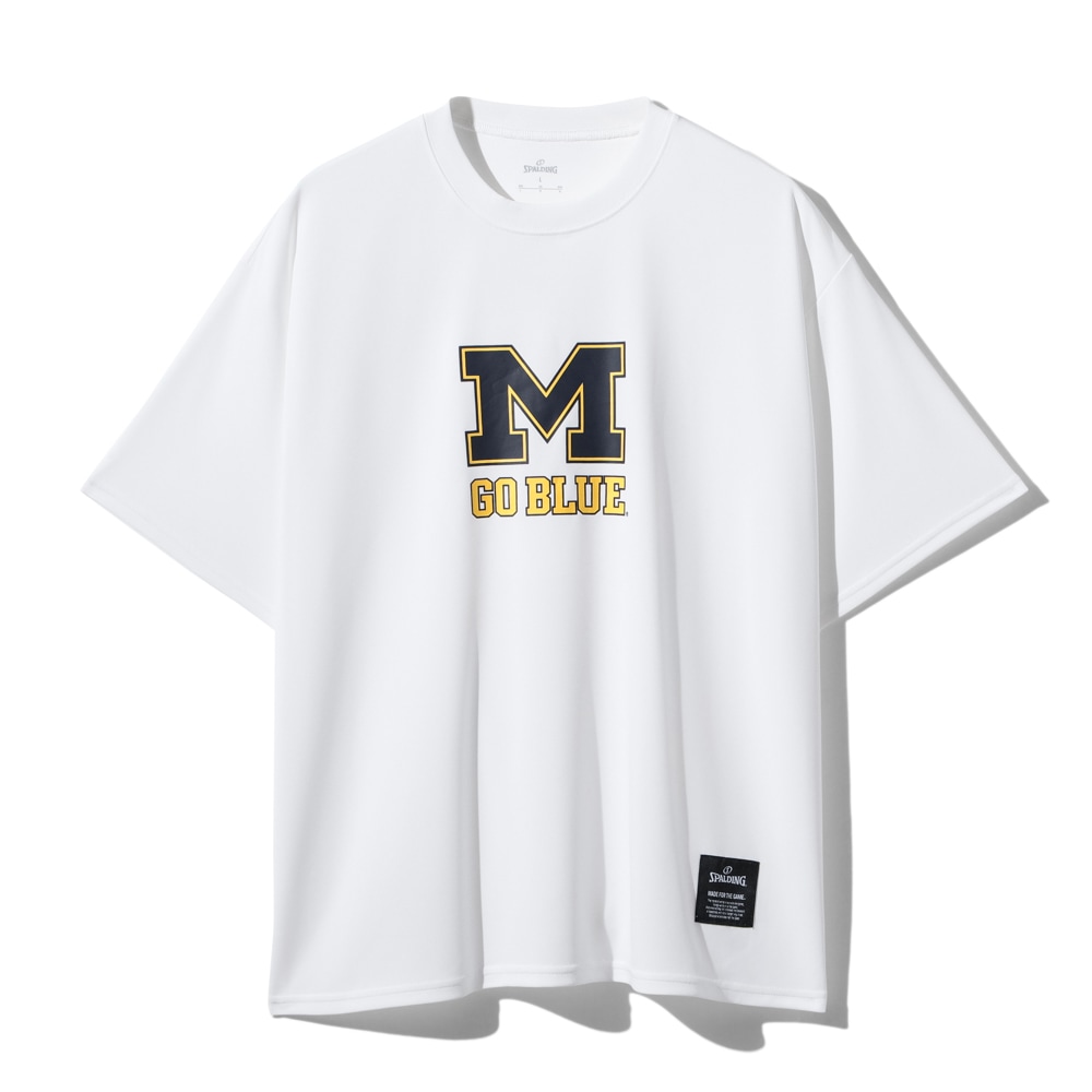 Tシャツ ミシガン M ゴーブルー ロゴ SMT26021M【3カラー展開】