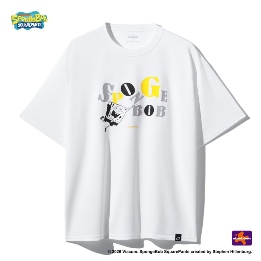 【3/6(金)発売】Tシャツ スポンジ･ボブ タイポグラフィ SMT26035S【3カラー展開】