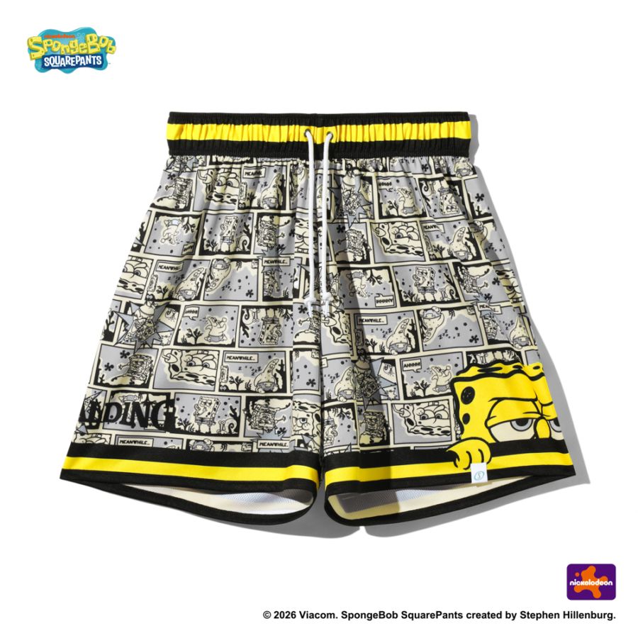 ジャージーショーツ スポンジ･ボブ カートゥーン SMP26034S【2カラー展開】