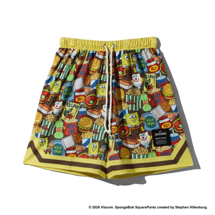 【8/21(金)発売】ジュニア ジャージーショーツ スポンジ･ボブ シーピーナッツ SJP26155S【3カラー展開】