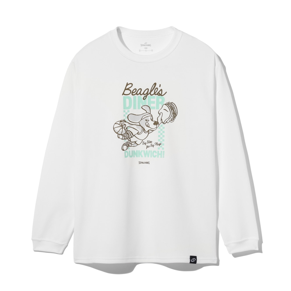 ジュニア ロングスリーブTシャツ ビーグルズ ダイナー SJT26142【3カラー展開】