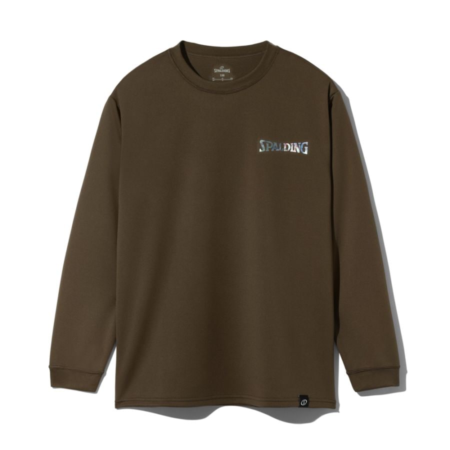 ジュニア ロングスリーブ Tシャツ ホログラム ワードマーク SJT26148【5カラー展開】