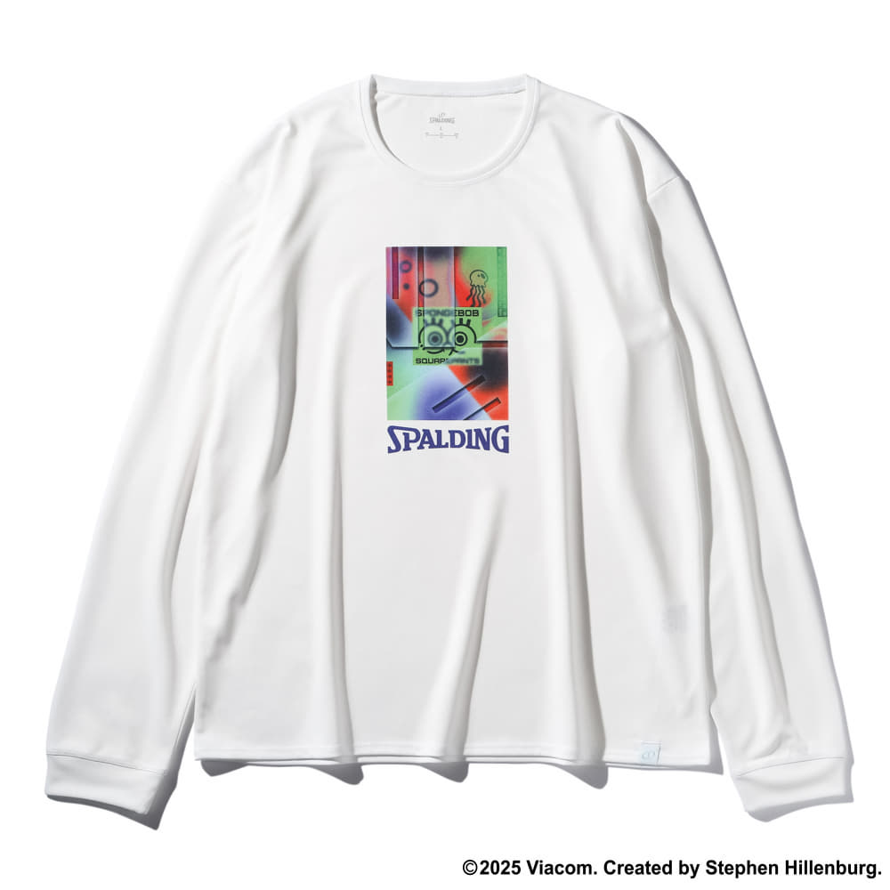 ロングスリーブTシャツ スポンジ・ボブ ネオンアート SMT25154S【3カラー展開】