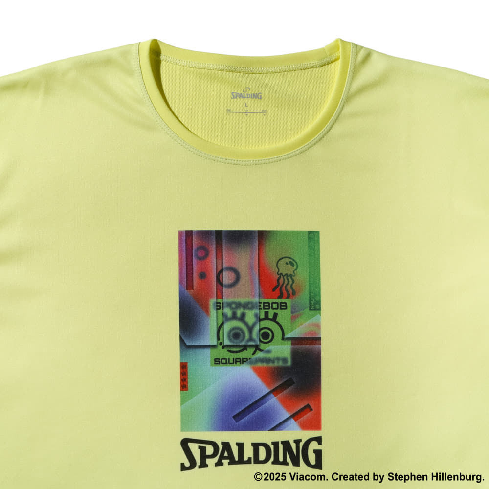 ロングスリーブTシャツ スポンジ・ボブ ネオンアート SMT25154S【3カラー展開】