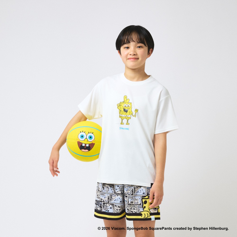 ジュニア Tシャツ スポンジ･ボブ クラビーパティ DNA SJT26048S【3カラー展開】
